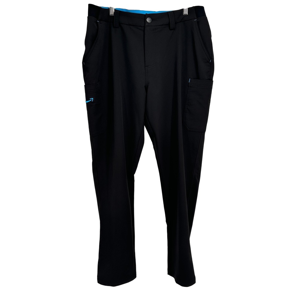 Amazon Delivery‎ Driver Uniform Pants Womens XL Luly Yang Black Cargo Work